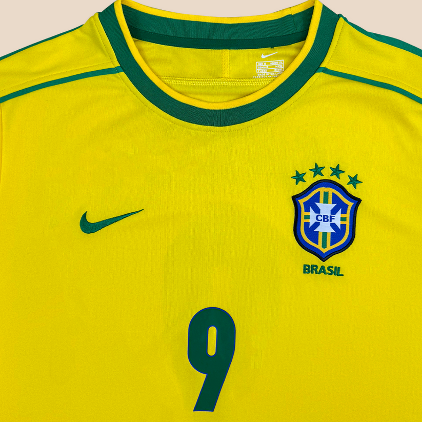 Camisa Brasil Titular 1998 - Amarela