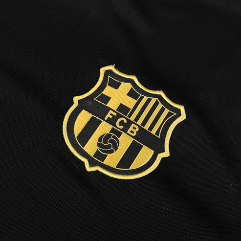Camisa FC Barcelona 20/21 Away - Preto e Ouro Metálico