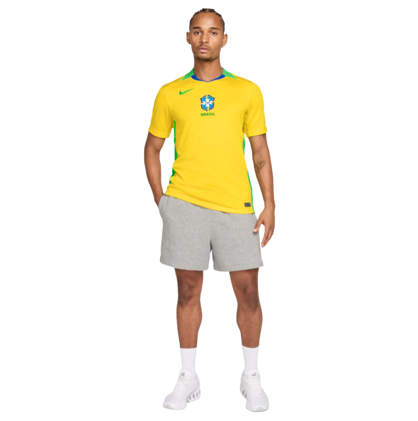 Camisa Brasil Titular 2025/2026 - Amarela
