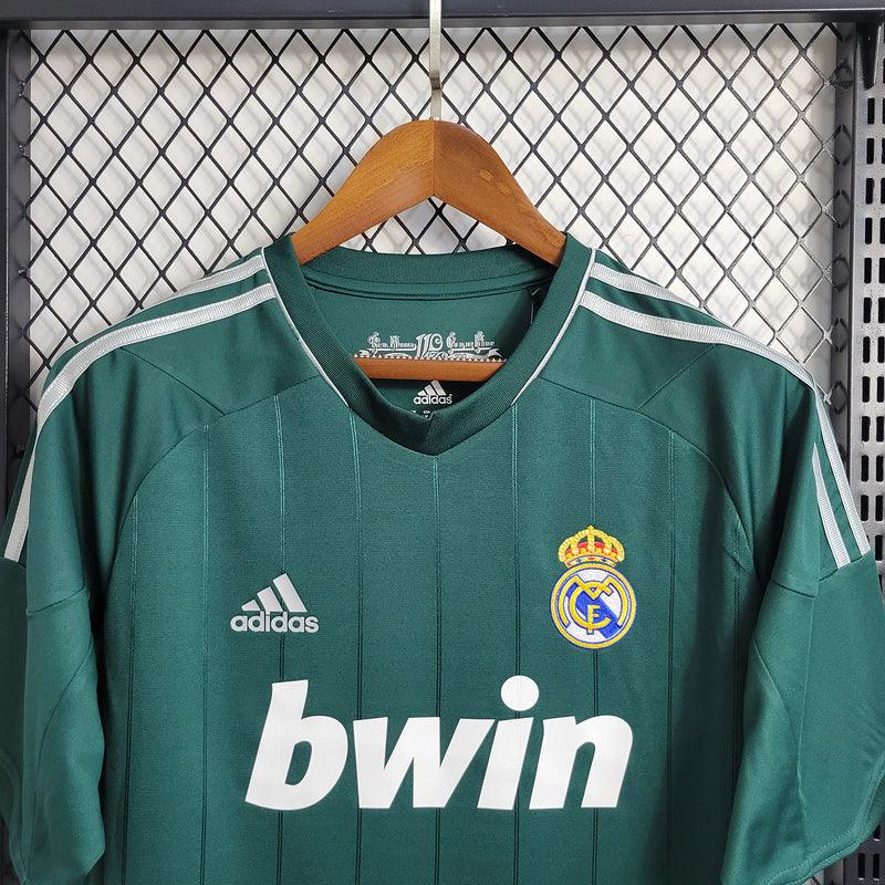 Camisa Retrô Real Madrid Away Adidas 2012/13 Masculino Verde