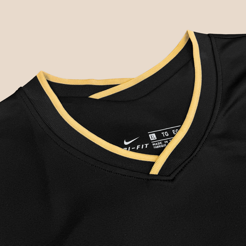 Camisa FC Barcelona 20/21 Away - Preto e Ouro Metálico