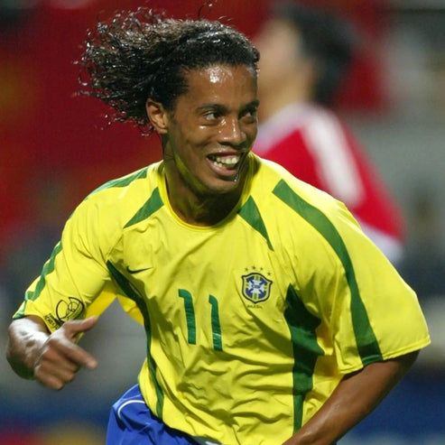 Camisa Brasil Titular 2002 - Amarela