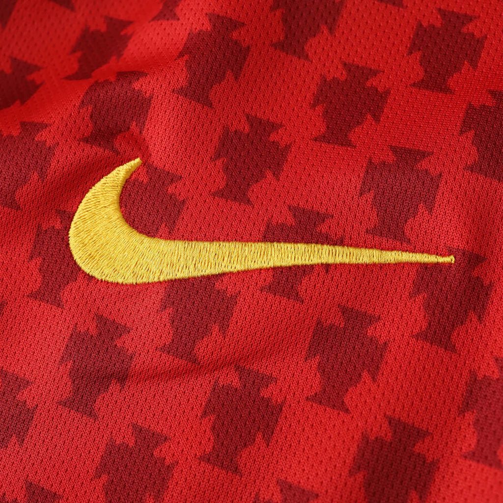 Camisa Retrô seleção Portugal Home I 2004 Torcedor Masculina - Vermelho