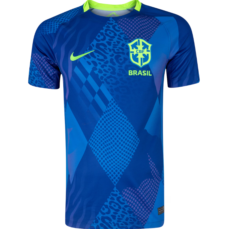 Camisa Brasil Reserva 2025/2026 - Azul