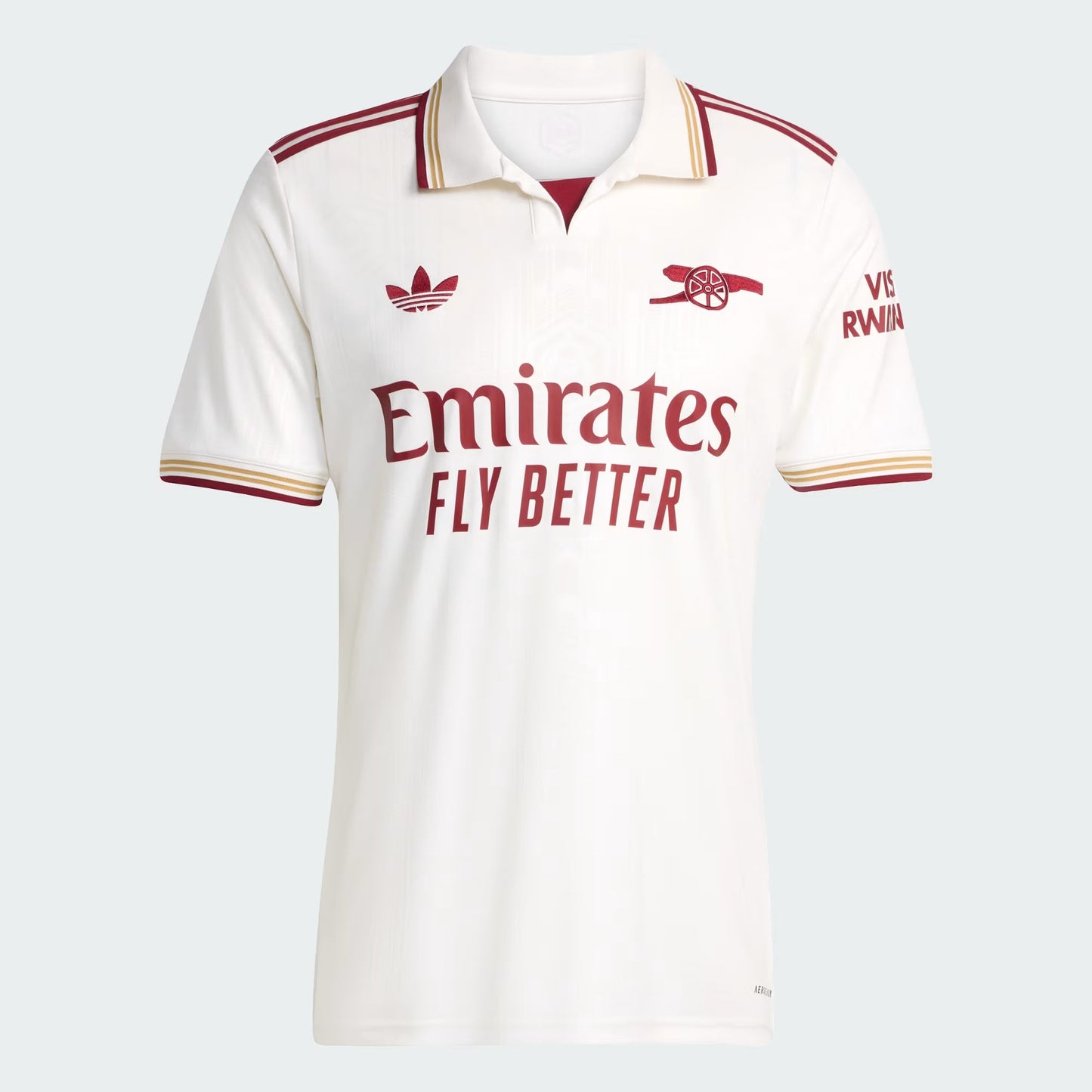 Camisa Arsenal 3 uniforme 2025/26 - Modelo Torcedor - Bege