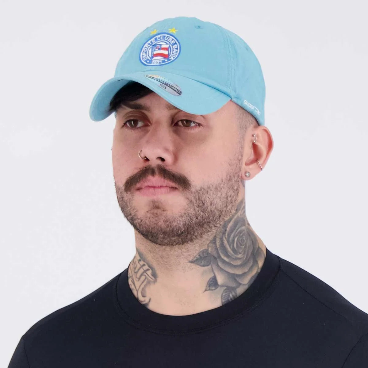 Boné Bahia 6 panel - Azul Claro