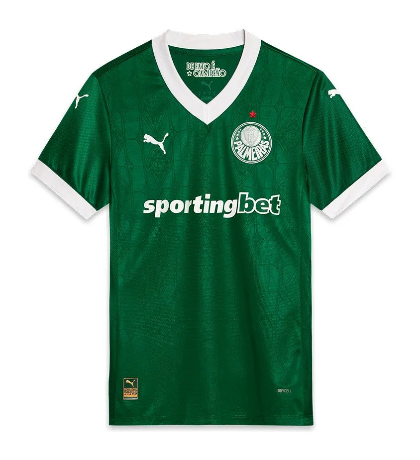 Camisa Palmeiras Home 2025/26 I - Torcedor - Verde