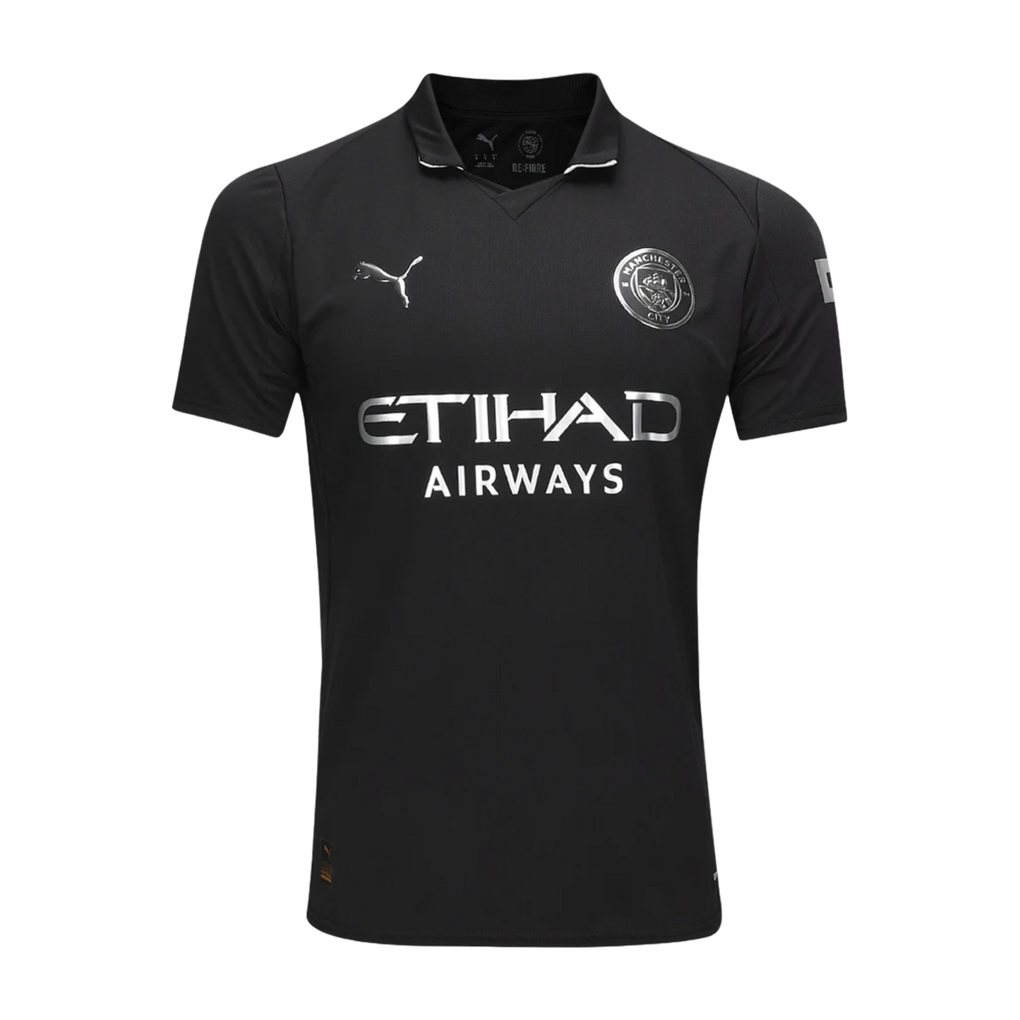 Camisa Manchester City Away 2025/26 – Uniforme 2 – Preto