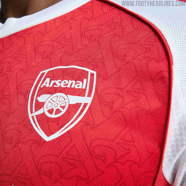 Camisa Arsenal Home 2025/26 - Modelo Torcedor - Vermelha