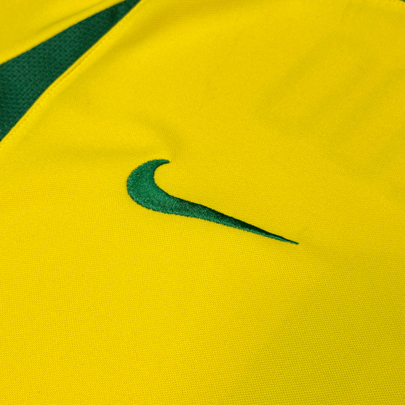 Camisa Brasil Titular 2002 - Amarela