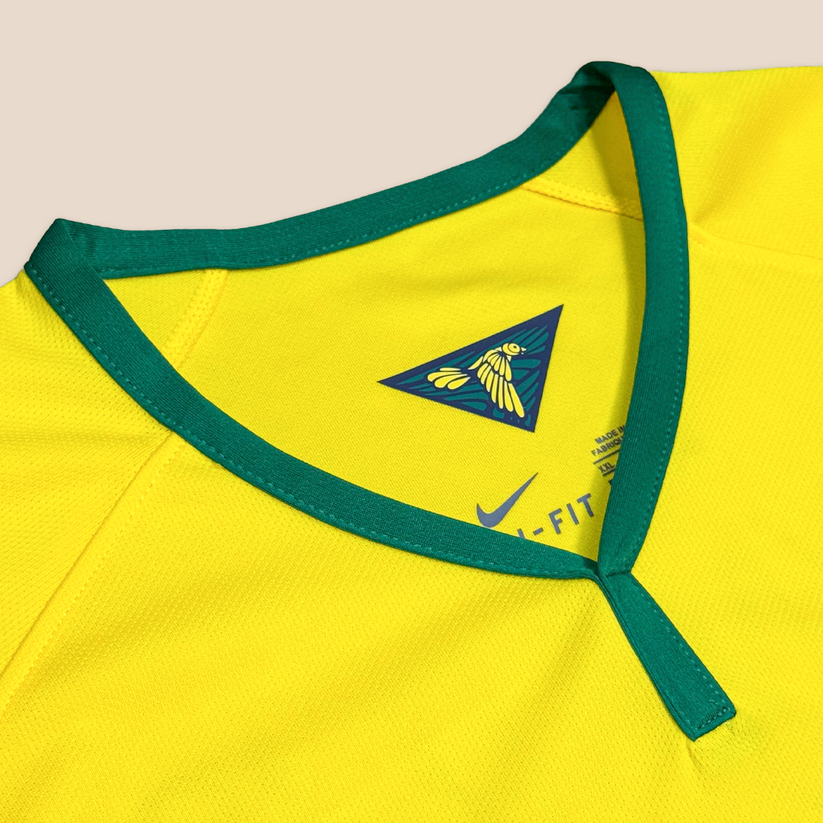 Camisa Brasil Titular 2014 - Amarela