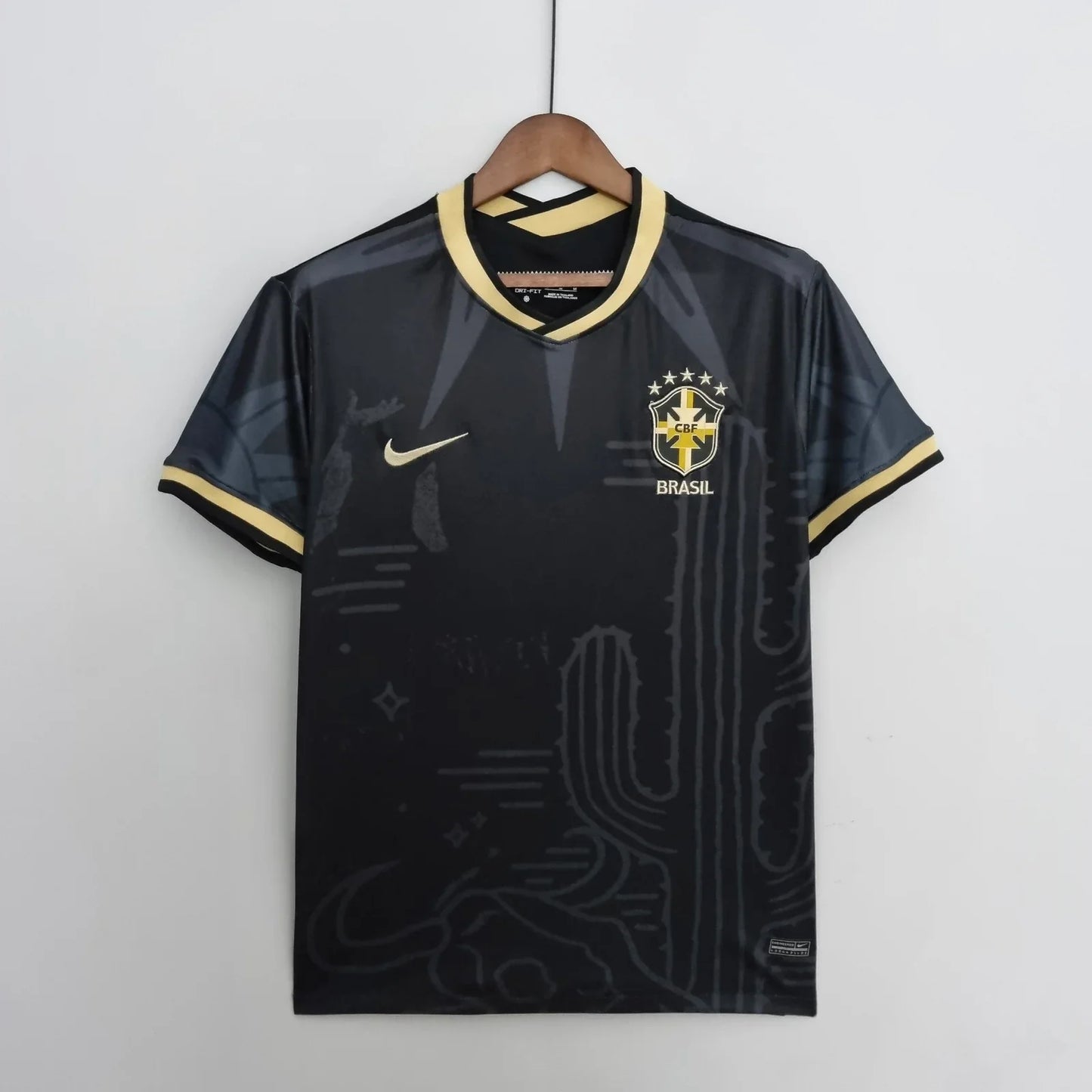 Camisa Brasil Conceito Cacto 2022 - Nike Torcedor Masculino