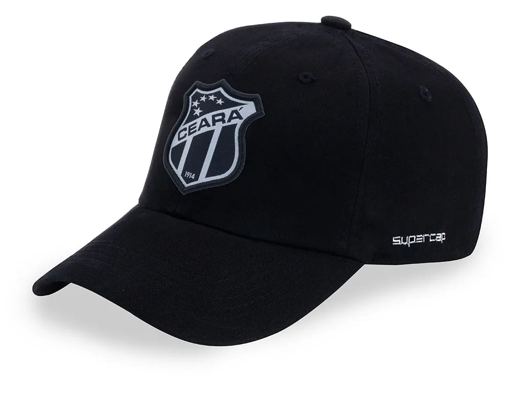 Boné Ceará 6 panel - Preto