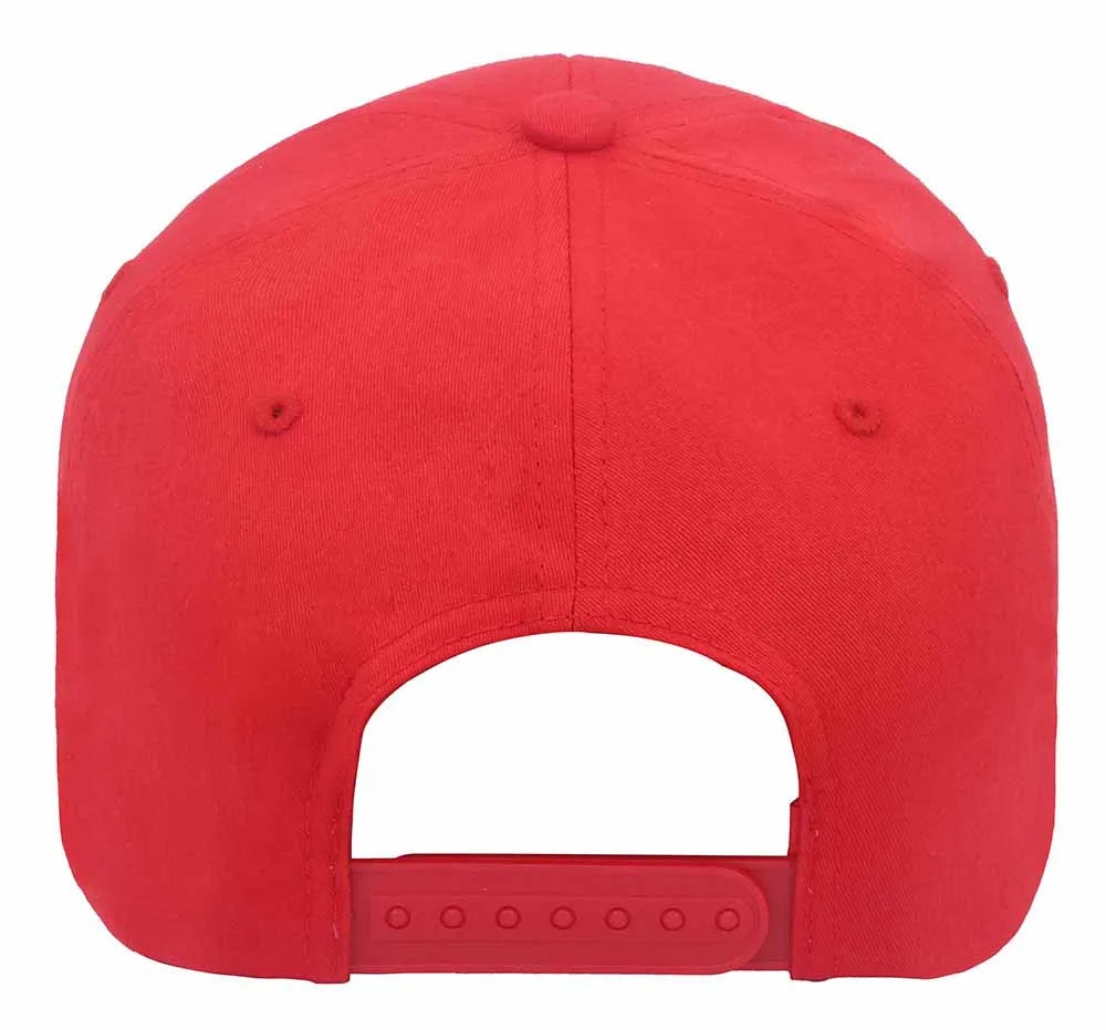 Boné Fortaleza 6 panel - Vermelho