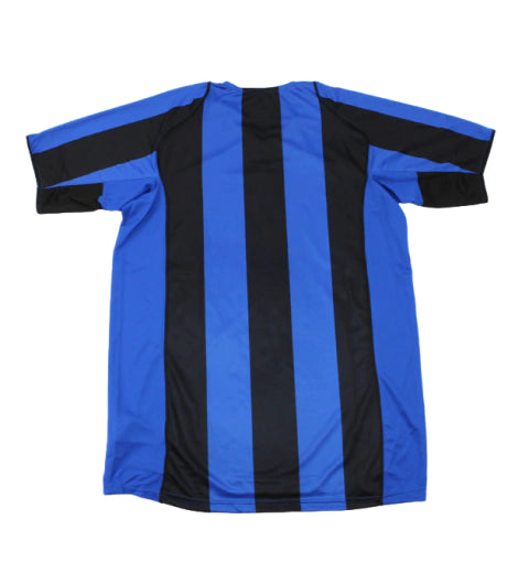 Camisa Inter de Milão Retrô I Home 04/05 Torcedor Masculina - Preto e Azul