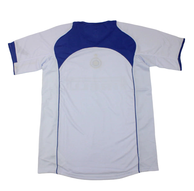 Camisa Inter de Milão Retrô II Away 04/05 Torcedor Masculina - Branco
