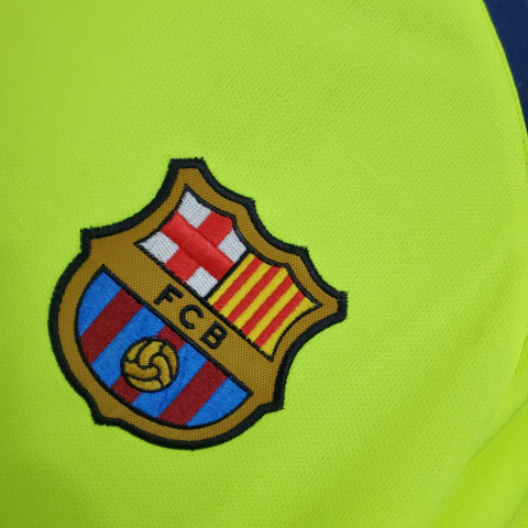Camisa Retrô Barcelona Away II 05/06Torcedor Nike Masculina - Verde Florescente