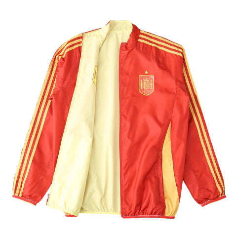Jaqueta Espanha 25/26 Masculina - Laranja e Branca