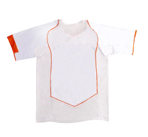 Camisa Retrô seleção Holanda Reserva Away II 2004 Torcedor Masculina - Branco