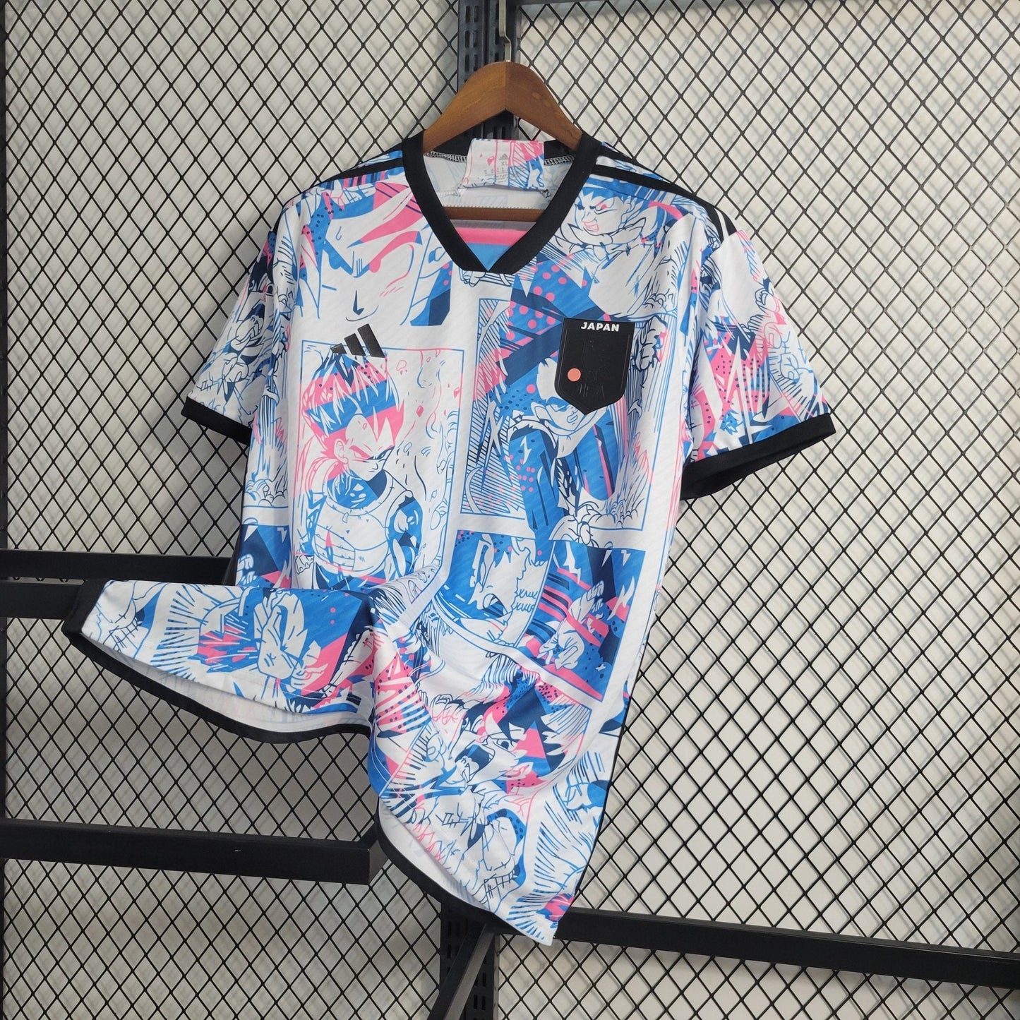 Camisa Japão Anime Conceito DragonBall 2023 - Adidas Versão Torcedor Masculina