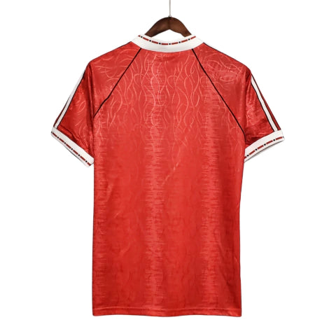 Camisa Manchester United Home Retrô 90/92 Torcedor Adidas Masculina - Vermelha