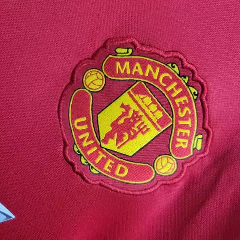 Camisa Manchester United Titular Home I 16-17 Torcedor Masculina - Vermelho