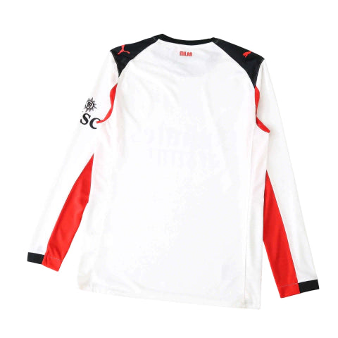 Camisa Manga Longa Milan 25/26 Jogador Masculina - Branca