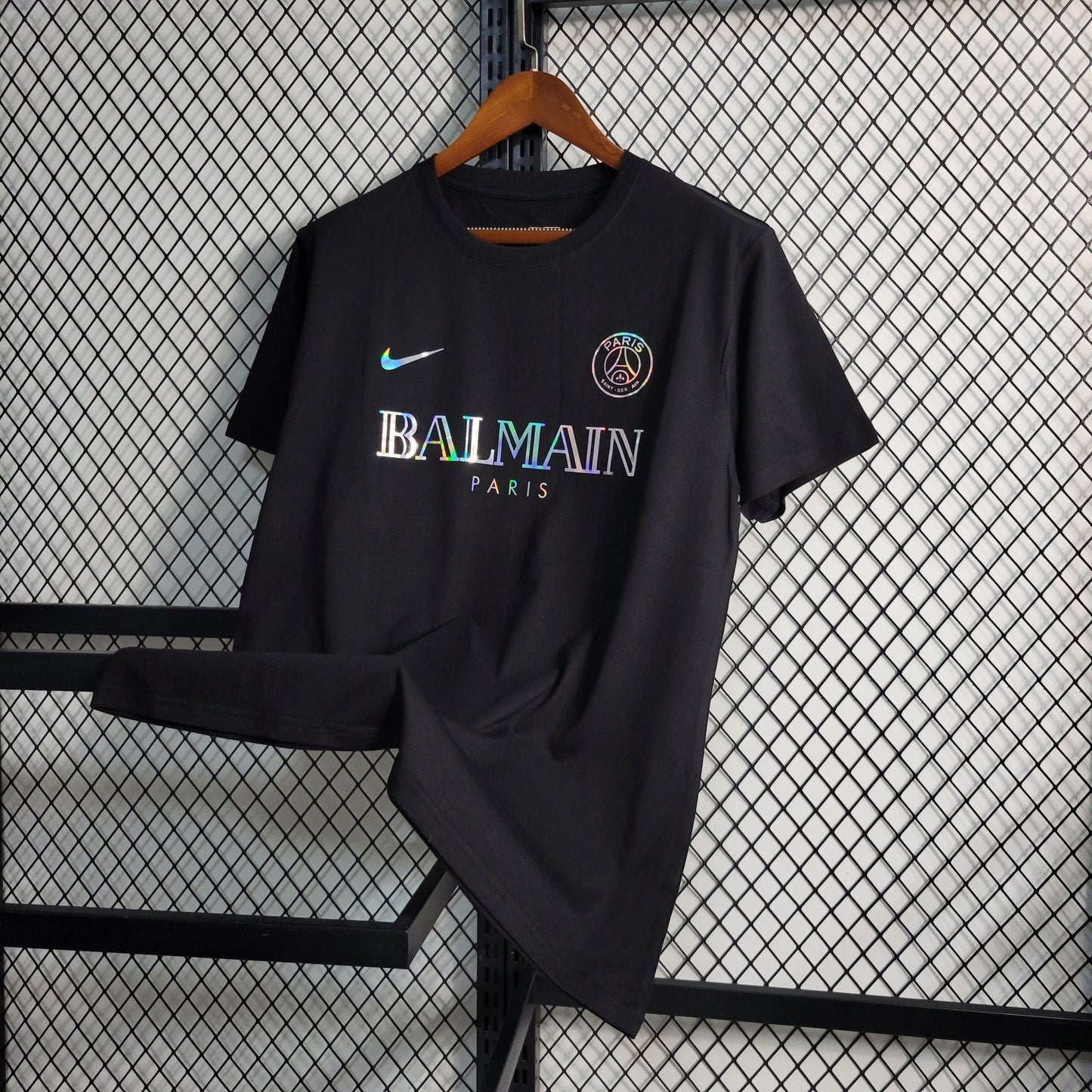 Camisa PSG 23/24 Edição Especial Preta Refletiva