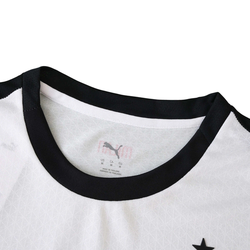 Camisa Milan Reserva 2025/26 Jogador Masculina - Branco