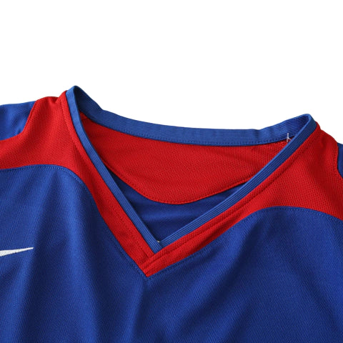 Camisa Manchester United Reserva Away II Retrô 05/06 Torcedor Masculina - Azul