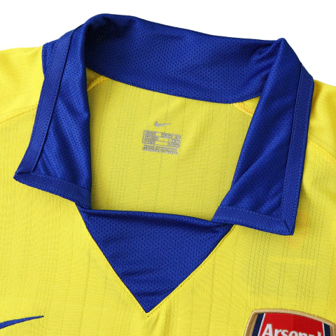 Camisa Retrô Arsenal Away 03/04 Torcedor Nike Masculina - Amarelo
