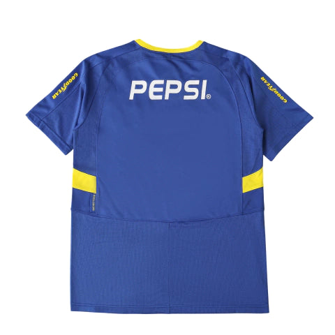 Camisa Boca Juniors Titular Home I Retrô 03/04 Torcedor Nike Masculina - Azul
