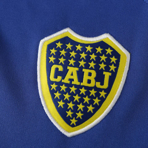 Camisa Boca Juniors Titular Home I Retrô 03/04 Torcedor Nike Masculina - Azul
