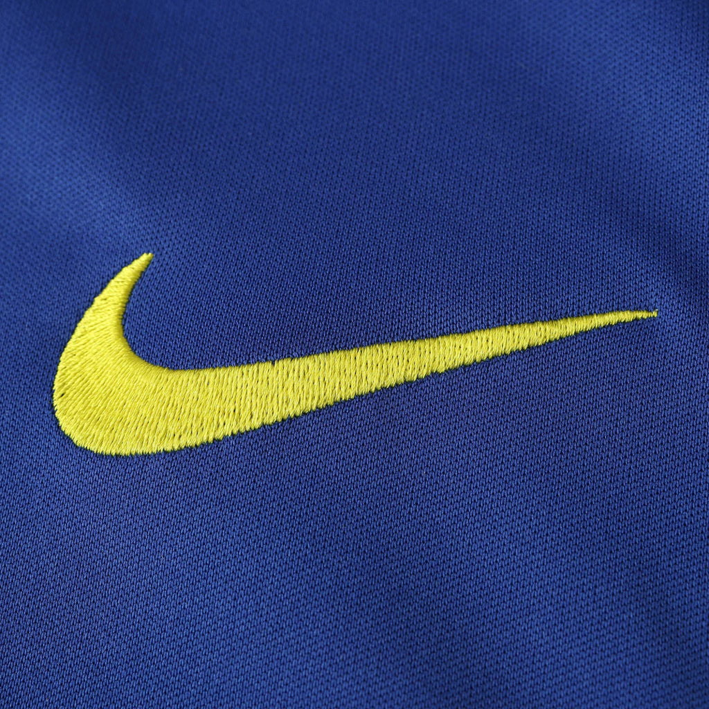 Camisa Boca Juniors Titular Home I Retrô 03/04 Torcedor Nike Masculina - Azul