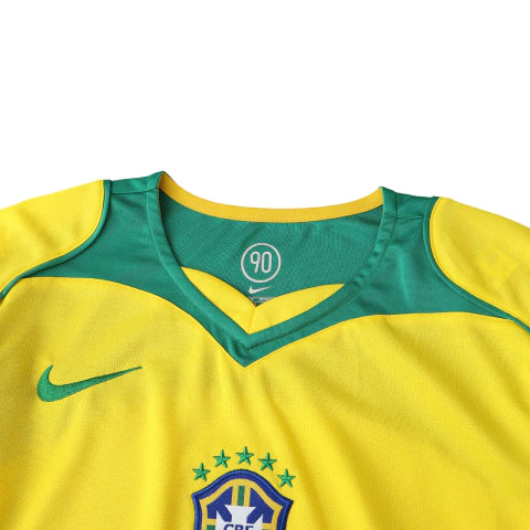 Camisa Retrô Seleção Brasileira - Brasil 04/05 Masculina - Total 90