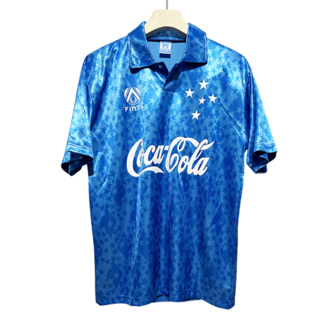 Camisa Cruzeiro Retro Titular 93-94 - Azul