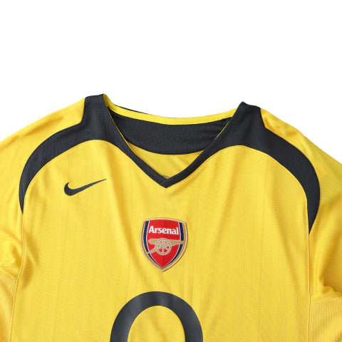 Camisa Retrô Arsenal Away 05/06 Torcedor Nike Masculina - Amarelo