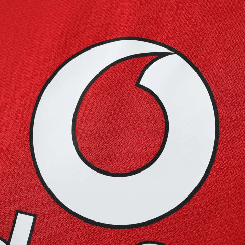 Camisa Retrô Manga Longa Manchester United 04/05 Torcedor Nike Masculina - Vermelho