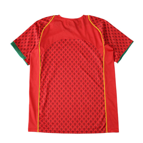 Camisa Retrô seleção Portugal Home I 2004 Torcedor Masculina - Vermelho