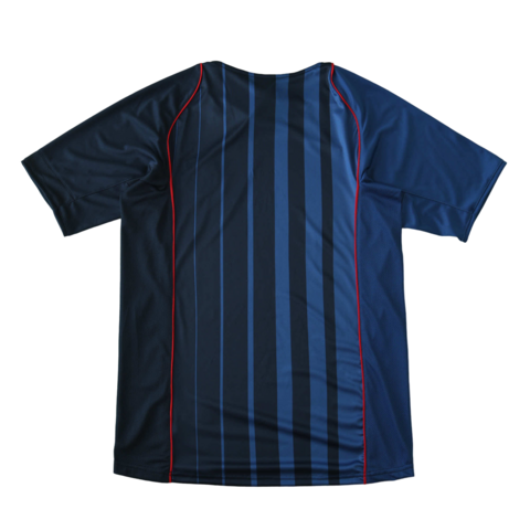 Camisa Barcelona Retrô Reserva Away II 03/04 Torcedor Masculina - Azul