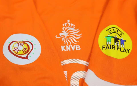 Camisa Retrô seleção Holanda Titular Home I 2004 Torcedor Masculina - Laranja