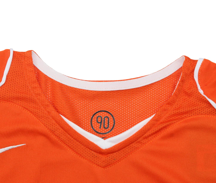 Camisa Retrô seleção Holanda Titular Home I 2004 Torcedor Masculina - Laranja