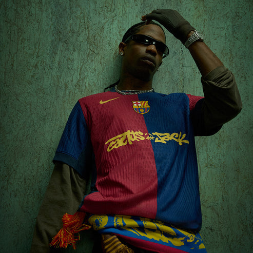 Camisa FC Barcelona x Travis Scott - Edição Limitada El Clásico
