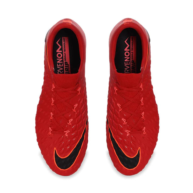 Chuteira Nike Hypervenom Phantom 3 Campo - Vermelha