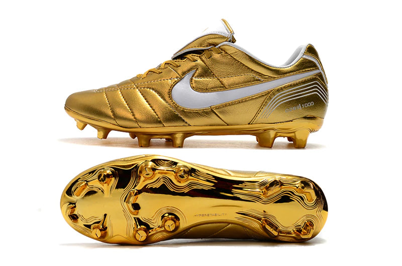 Chuteira Nike Tiempo Legend 7 R10 Elite - Dourada