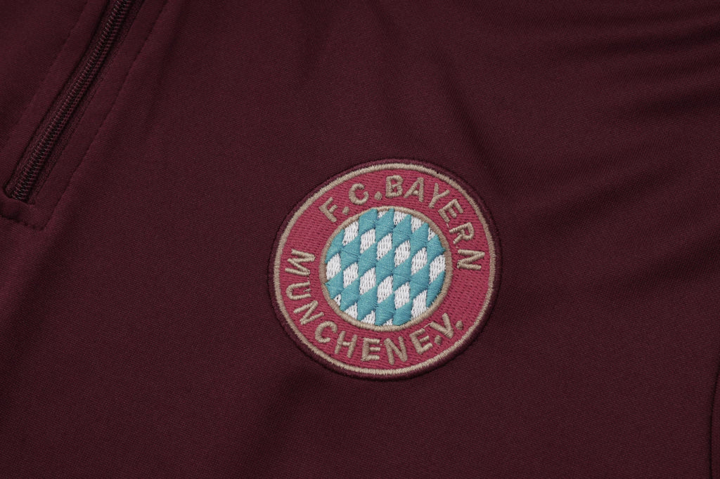 Bayern de Munichen - Conjunto de Treino - Agasalho 25/26 Masculina - Marrom