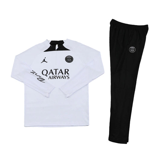 PSG Conjunto de Treino - Agasalho 24/25 Masculina - Branco