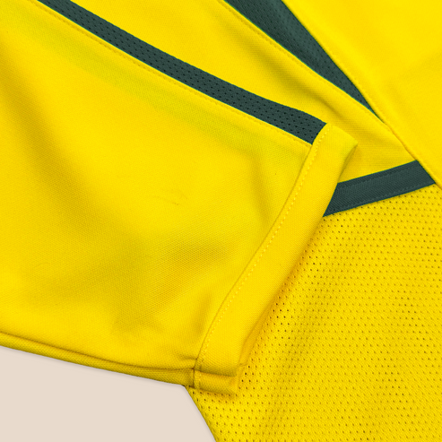 Camisa Brasil Titular 2002 - Amarela