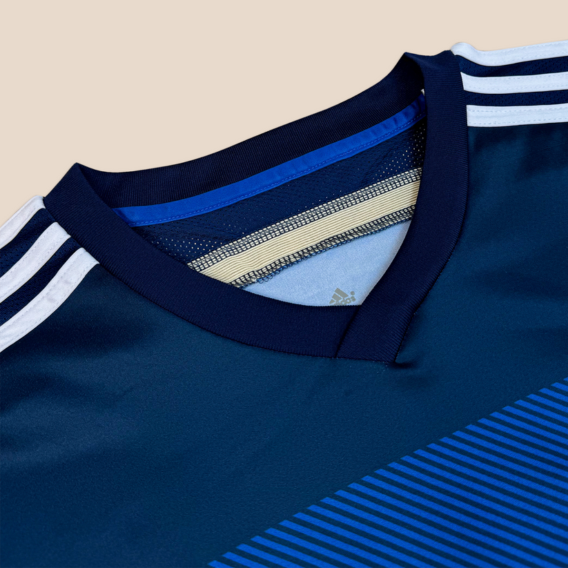 Camisa Argentina Reserva 2014 - Azul Escuro e Dourado