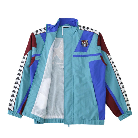Jaqueta Retro Barcelona 1994 - verde-azul